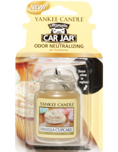 Car Jar Vanilla Cupcake