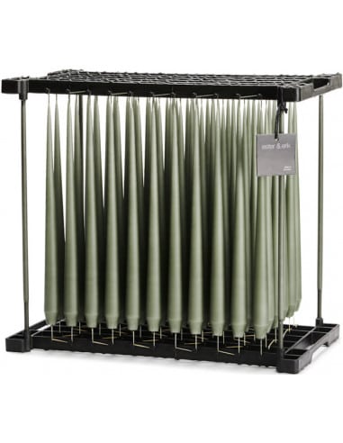 Cierge Vert mat 32cm