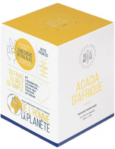 Acacia d'Afrique - Bougie La Belle Mèche