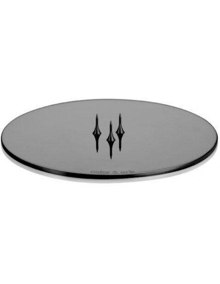 Support bougie pilier noir brillant - Ester & Erik