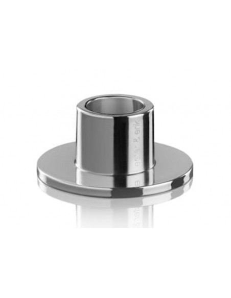 Petit bougeoir Finition Argent brillant