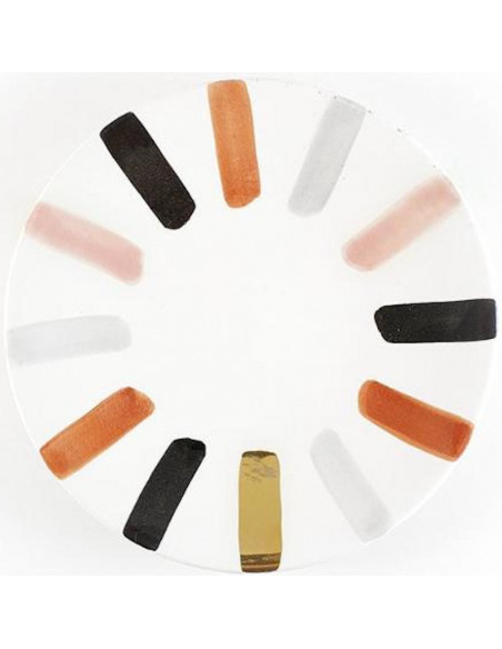 Assiette droite - Ourika Marsala