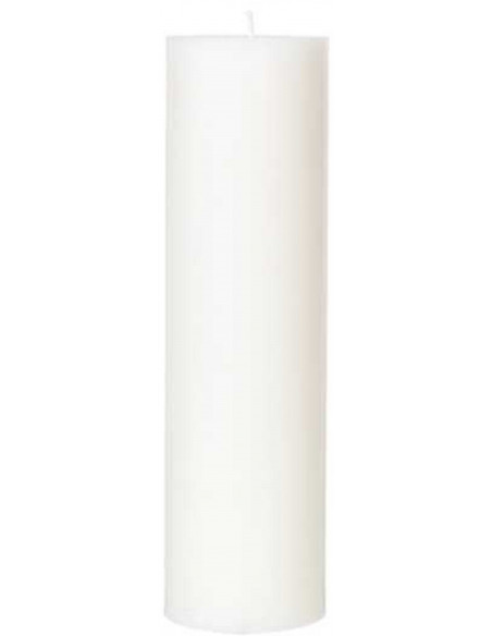 BOUGIE STEARINE Blanc 7x25 cm