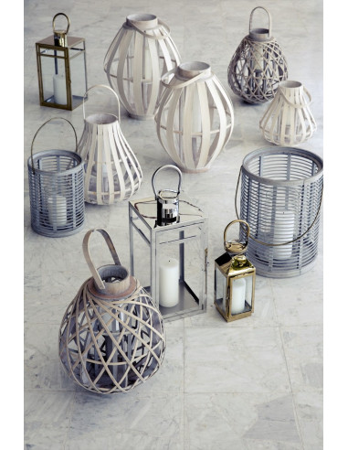 BOUGIE STEARINE Blanc 7x25 cm