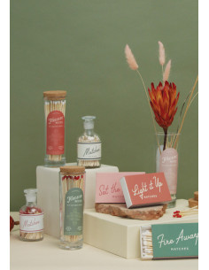 Bouteille d'allumettes - Rouge - Paddywax 2