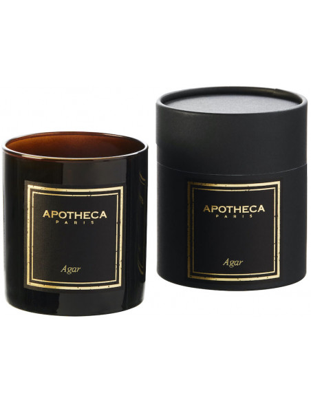 Bougie AGAR Bois de Oud- Apotheca