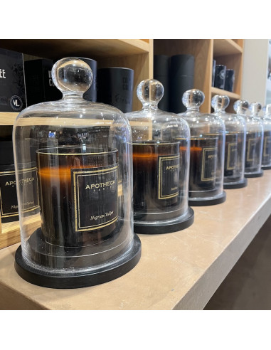 Cloche Versailles avec bouton et socle - 21 cm