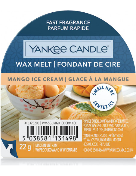 Glace à la mangue - Fondant