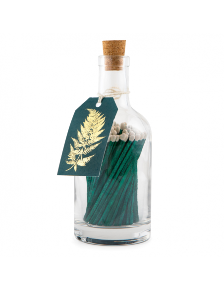 Bouteille d'allumettes - Gold Fern - The Archivist
