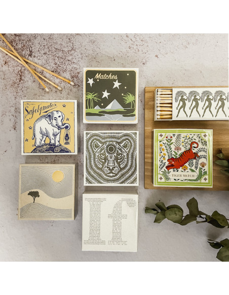 Allumettes Ariane's Green Tiger - The Archivist