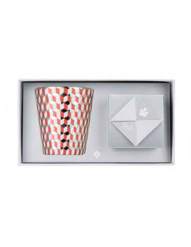 Coffret Timbale Mini Tometo Rouge Platine