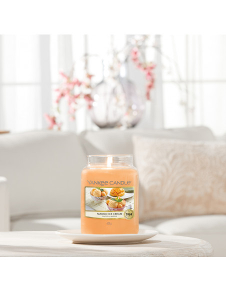 Glace à la mangue - Fondant