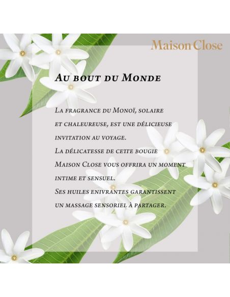 Monoï - BOUGIE DE MASSAGE