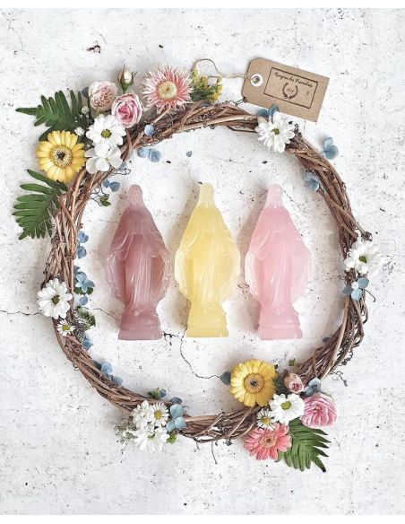 Mini Vierge Miraculeuse - Dragée - Ciergerie des Prémontrés