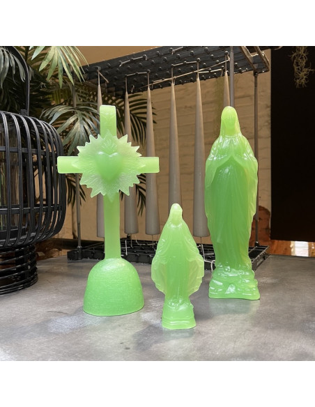 Mini Vierge Miraculeuse - Menthe - Ciergerie des Prémontrés