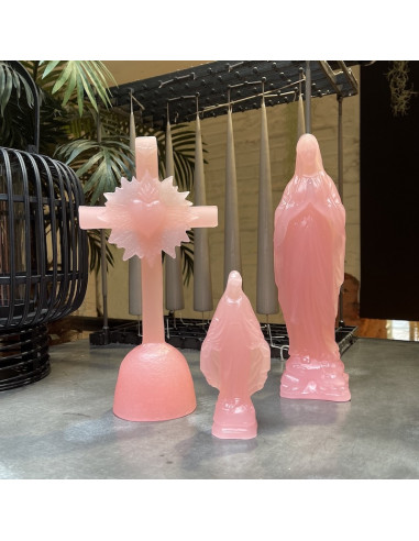 Mini Vierge Miraculeuse - Poudré - Ciergerie des Prémontrés