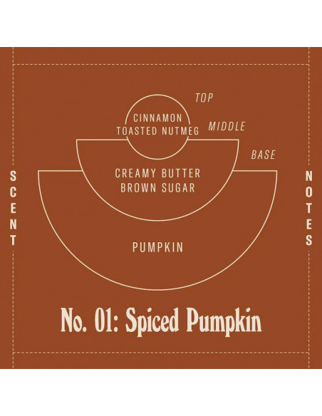 Spiced Pumpkin - Bougie PF Candle