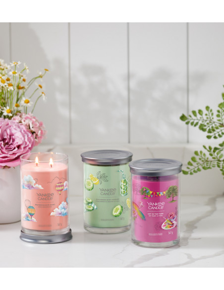 Concombre et menthe à l'eau - Grande colonne