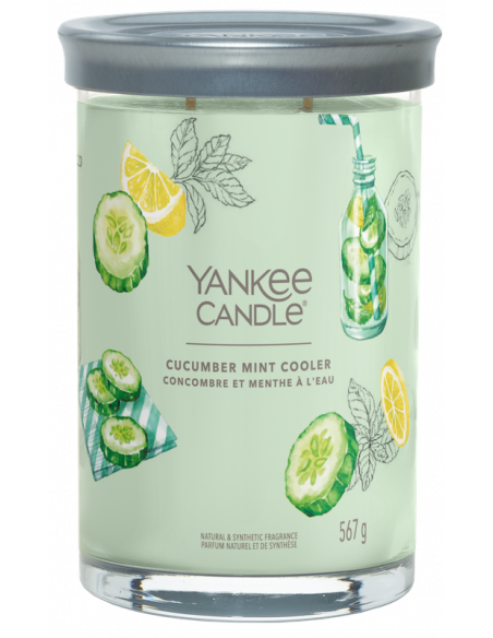 Concombre et menthe à l'eau - Grande colonne