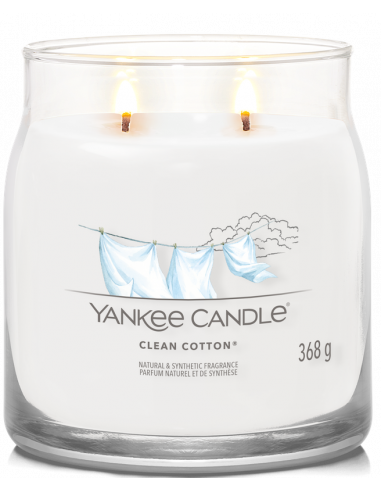 Clean cotton - Moyenne bougie 2 mèches