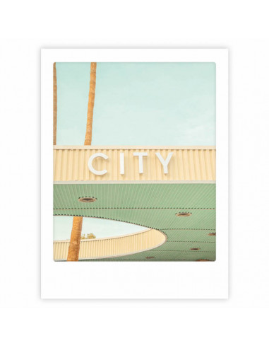 Affiche 30x40 Pastel City - Pickmotion