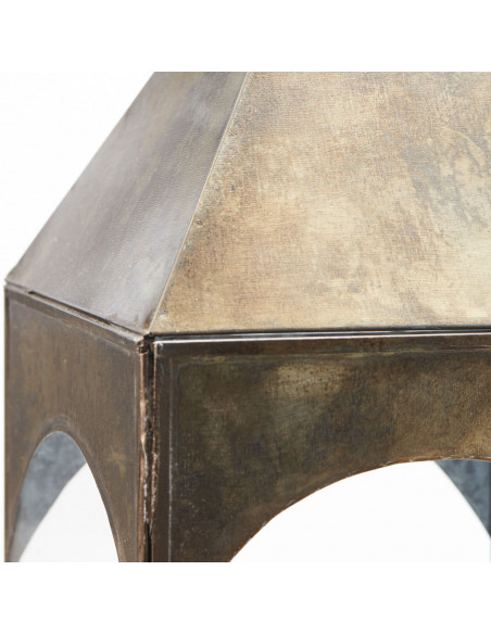 Lanterne Arche en laiton antique - Meraki
