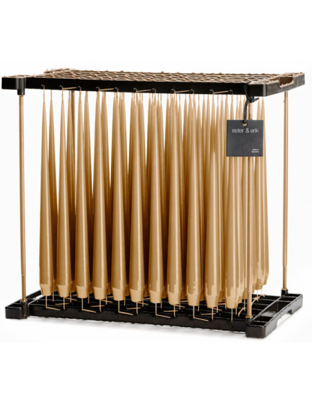 Cierge amande Laquée 32 cm