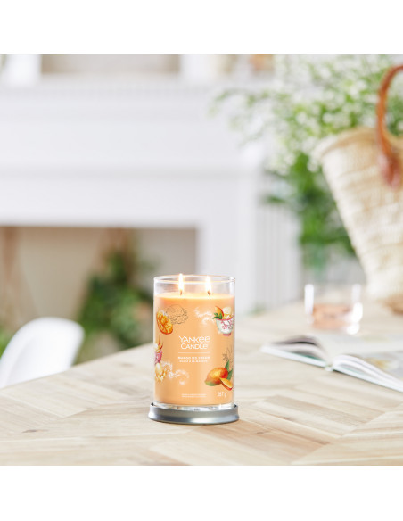 Glace à la mangue - Grande colonne