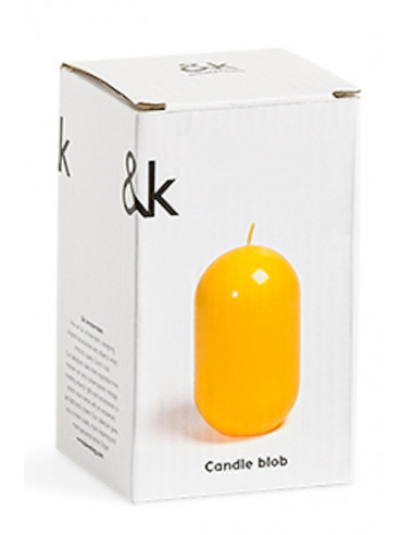 Grande bougie Blob - Jaune