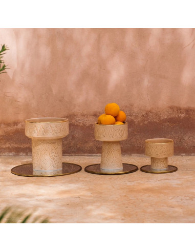 Petite Coupe à fruits - Sahara gold