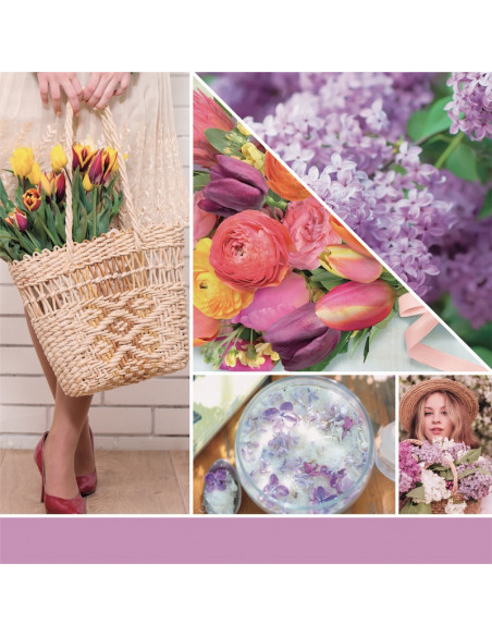 Bouquet Artisanal - Bougie 5 mèches