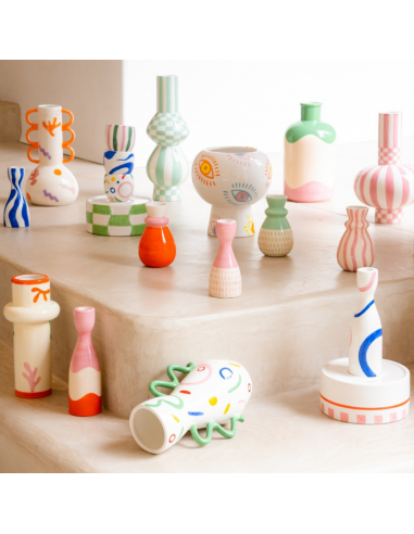 Vase Gabriel - Squares & Stripes