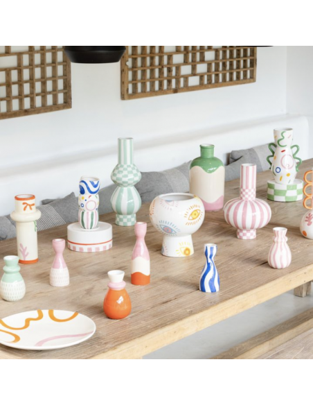 Vase Gabriel - Squares & Stripes