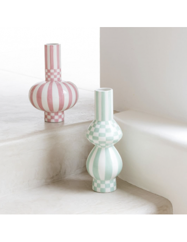Vase Gabriel - Squares & Stripes