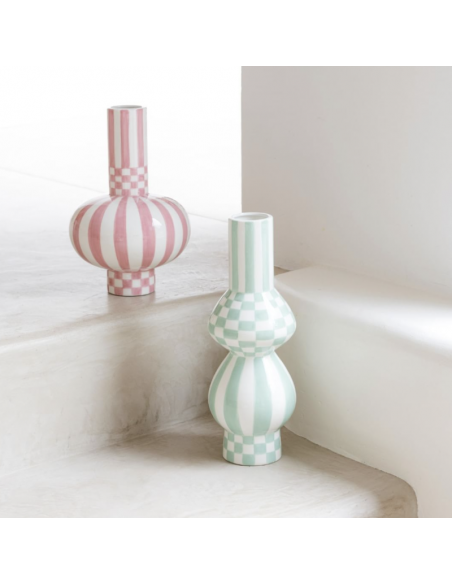 Vase Gabriel - Squares & Stripes