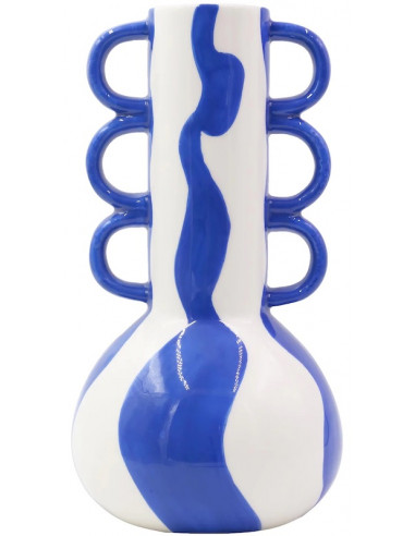 Vase Tomas - Bold & Blue