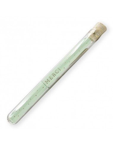 Bougie Tube à essai Merci - Lot de 5