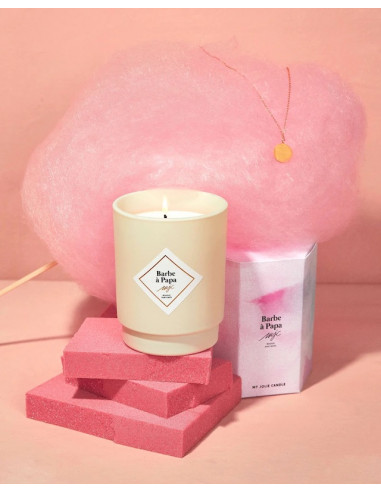 Bougie bijou Barbe à papa - My Jolie Candle