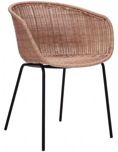 Fauteuil osier Hapur - House Doctor