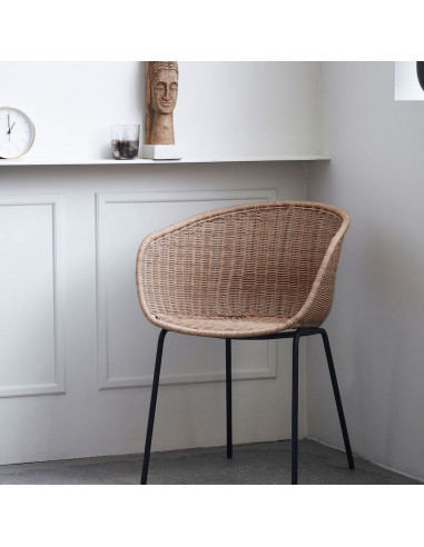 Fauteuil osier Hapur - House Doctor