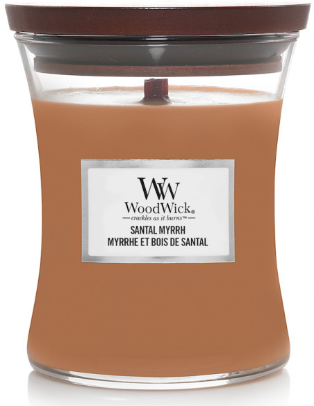 Bougie Myrrhe et bois de santal - 275 gr