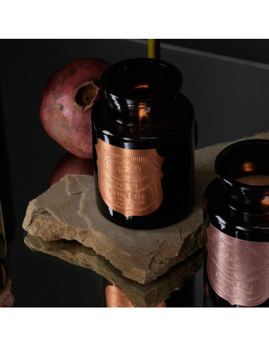 Saffron Rose - Apothecary Black Candle Paddywax