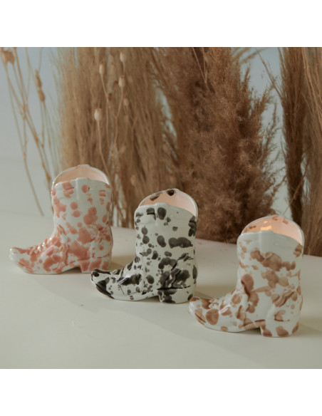 Bougie Nashville Cowboy boots - Cactus Flower