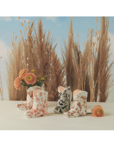 Bougie Nashville Cowboy boots - Cactus Flower