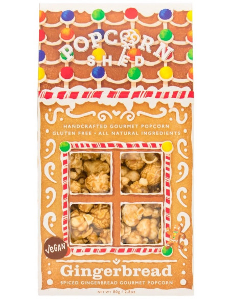 Coffret Pop-corn gourmand au pain d'épice