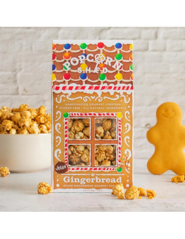 Coffret Pop-corn gourmand au pain d'épice