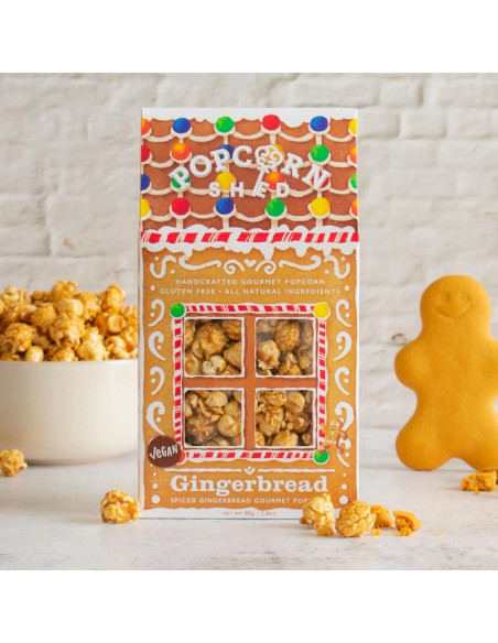 Coffret Pop-corn gourmand au pain d'épice