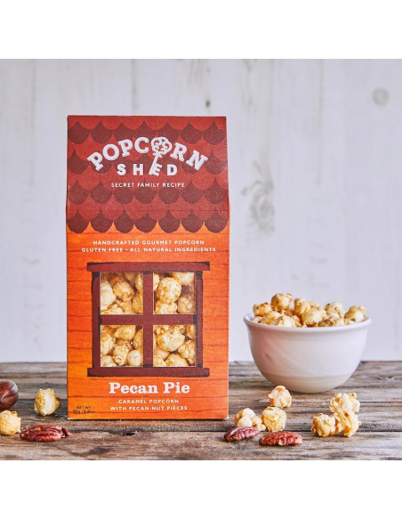Coffret Pop-corn gourmand tarte aux noix pécans