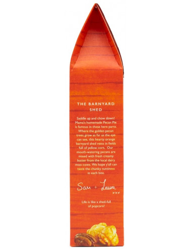 Coffret Pop-corn gourmand tarte aux noix pécans