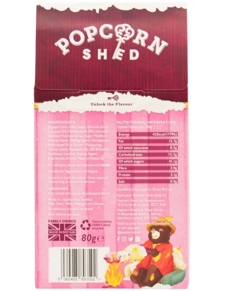 Coffret Pop-corn gourmand à la guimauve